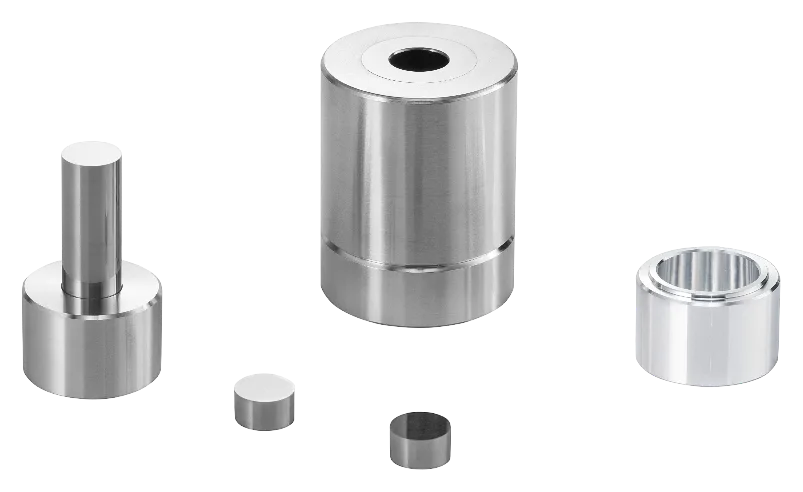Hardened alloy pressing die set